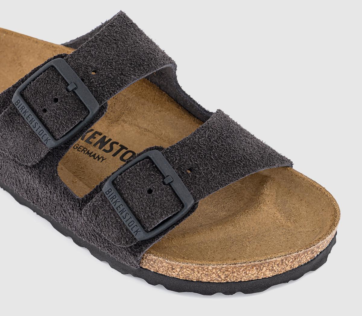 BIRKENSTOCKArizona Two Strap SandalsVelvet Gray