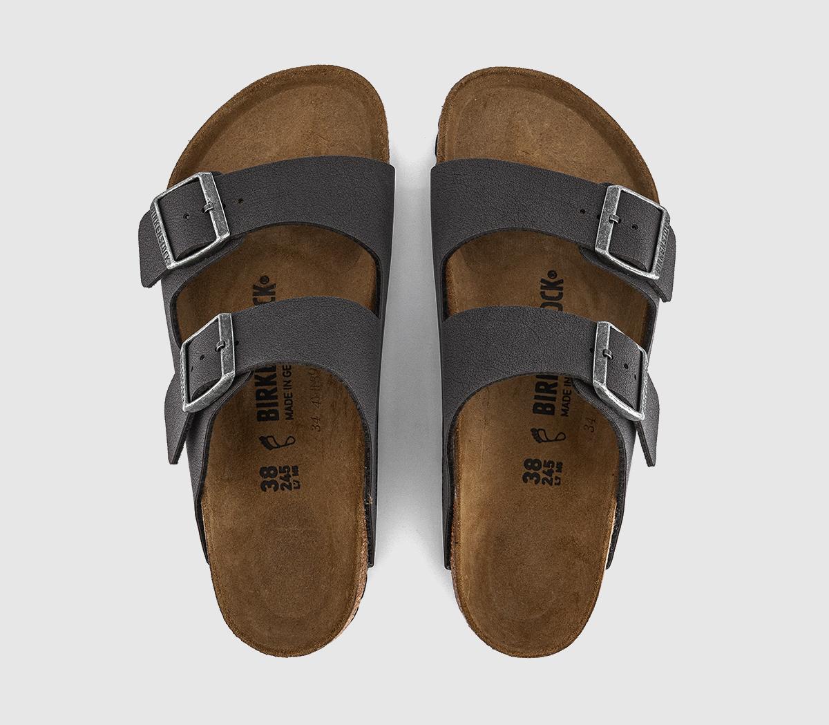 BIRKENSTOCKArizona Two Strap Sandals BIRKENSTOCKArizona Two Strap SandalsVelvet Grey Bf