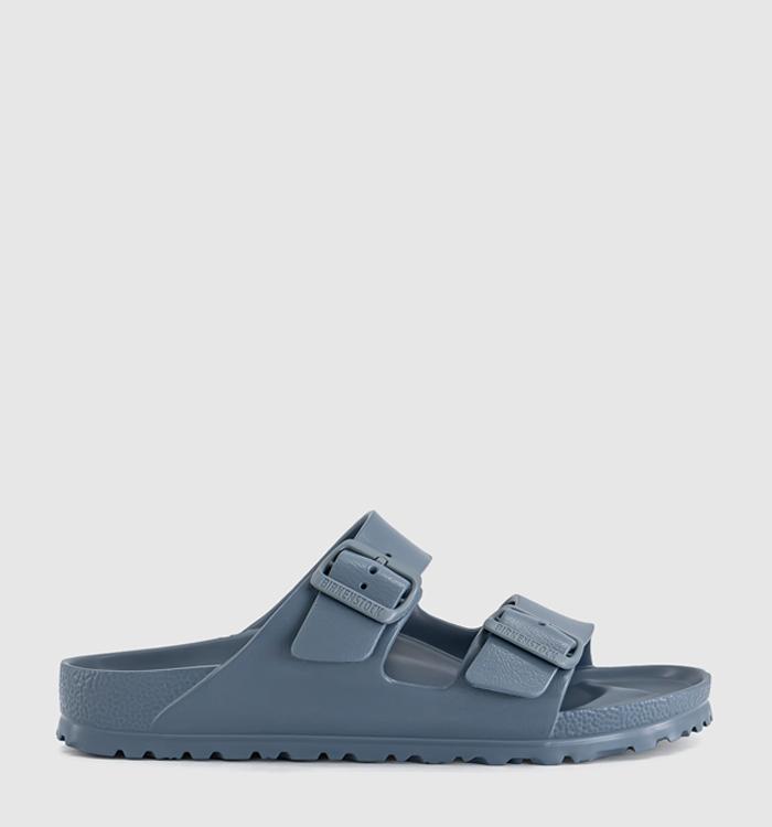 BIRKENSTOCK Arizona Two Strap Sandals Basalt Grey Eva
