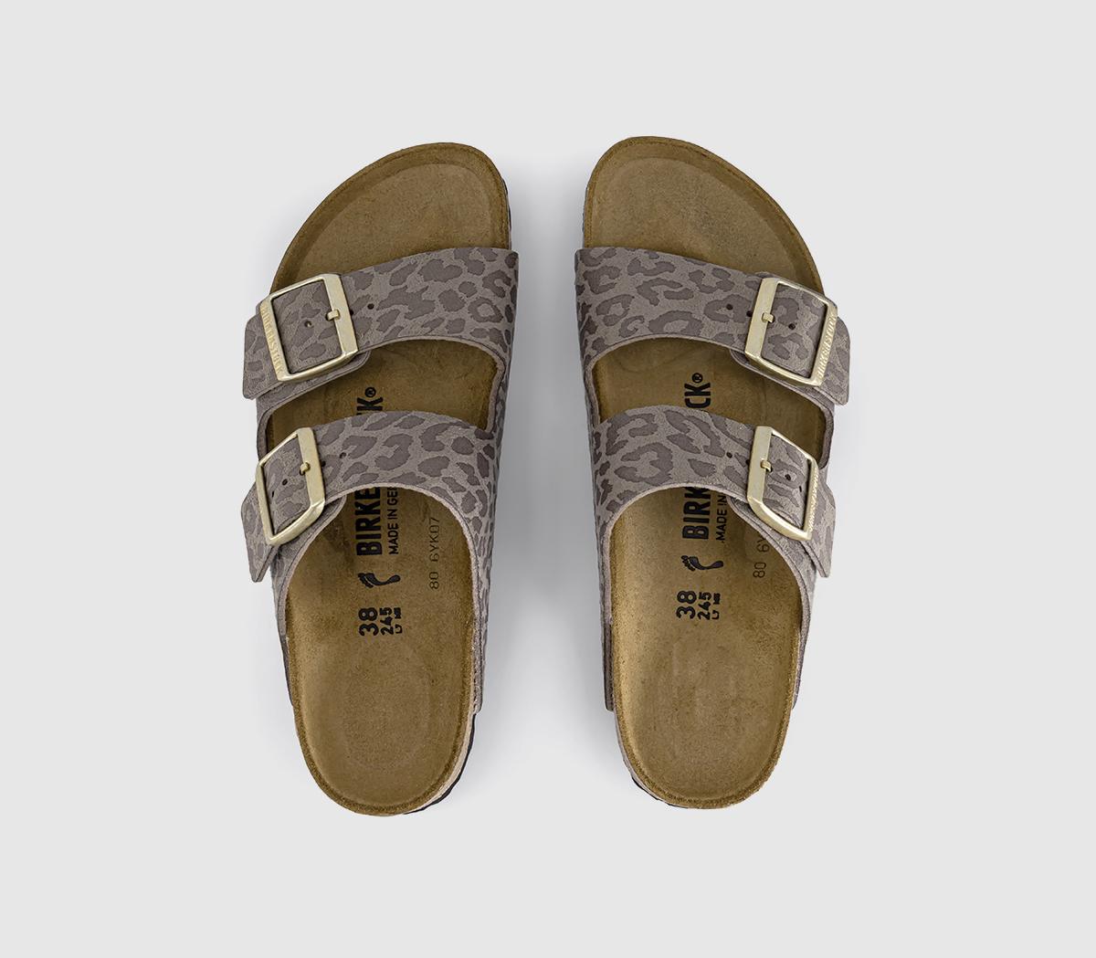 BIRKENSTOCKArizona Two Strap SandalsLeo Grey Taupe