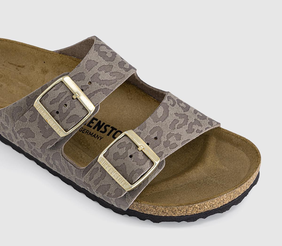 BIRKENSTOCKArizona Two Strap SandalsLeo Grey Taupe