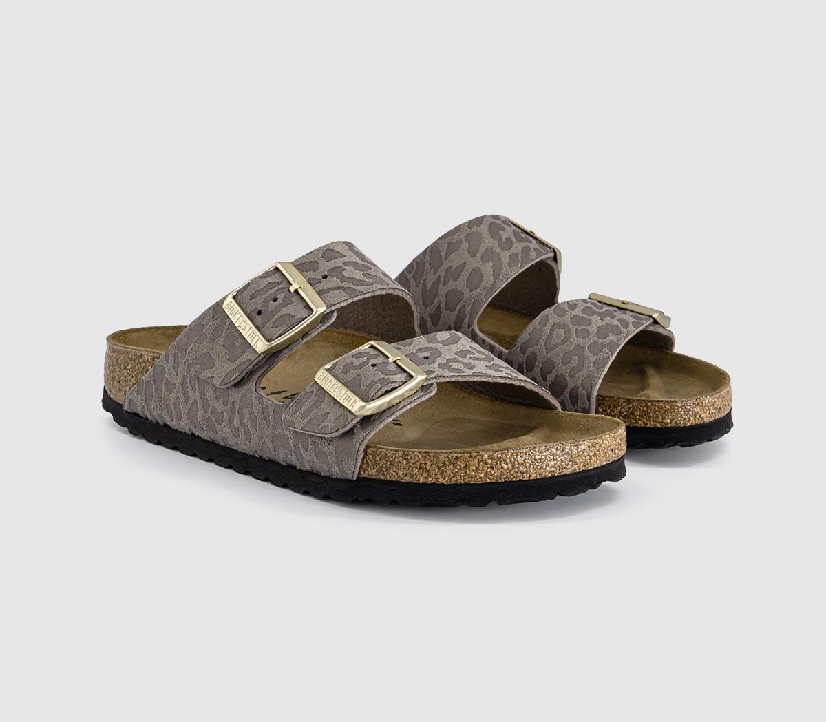 BIRKENSTOCKArizona Two Strap SandalsLeo Grey Taupe
