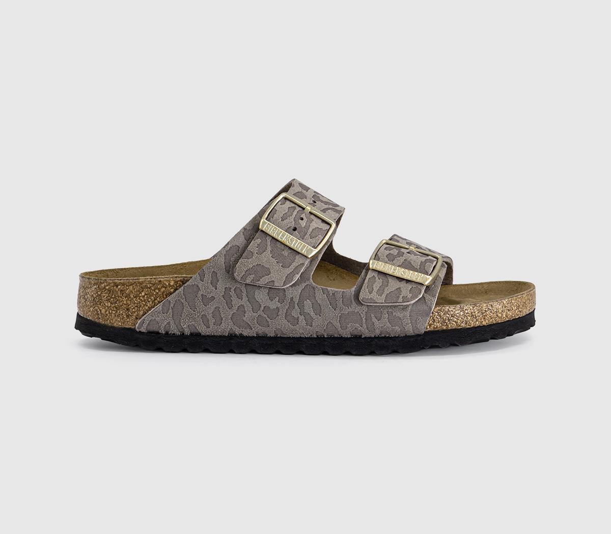 BIRKENSTOCKArizona Two Strap SandalsLeo Grey Taupe