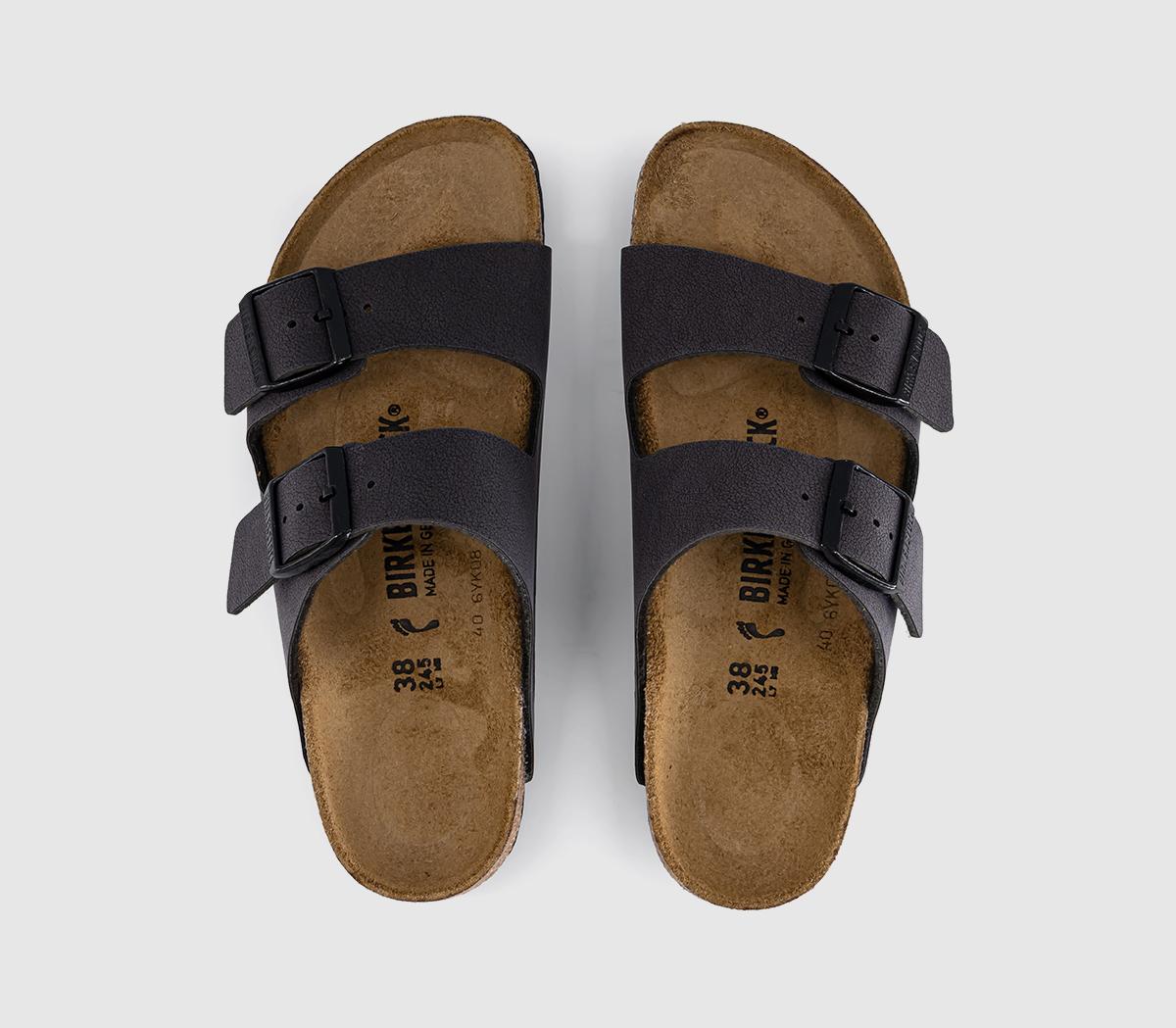BIRKENSTOCKArizona Two Strap SandalsVelvet Grey Bfbc