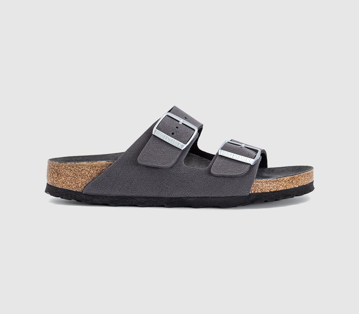 BIRKENSTOCKArizona Two Strap SandalsVelvet Grey Triples Bfbc