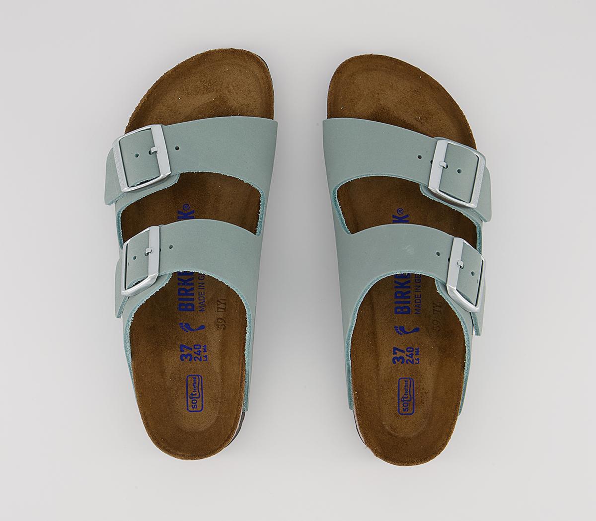 BIRKENSTOCK Arizona Two Strap Sandals BIRKENSTOCK Arizona Two Strap Sandals Faded Aqua
