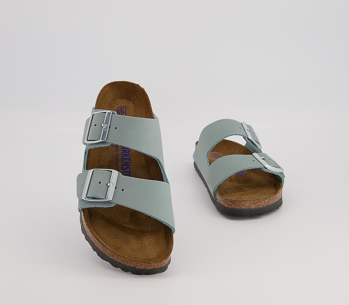 BIRKENSTOCK Arizona Two Strap Sandals BIRKENSTOCK Arizona Two Strap Sandals Faded Aqua