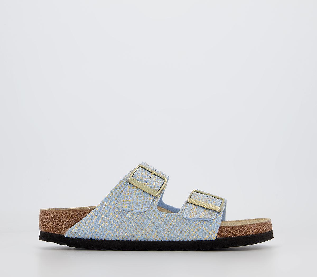 Dusty sales blue sandals