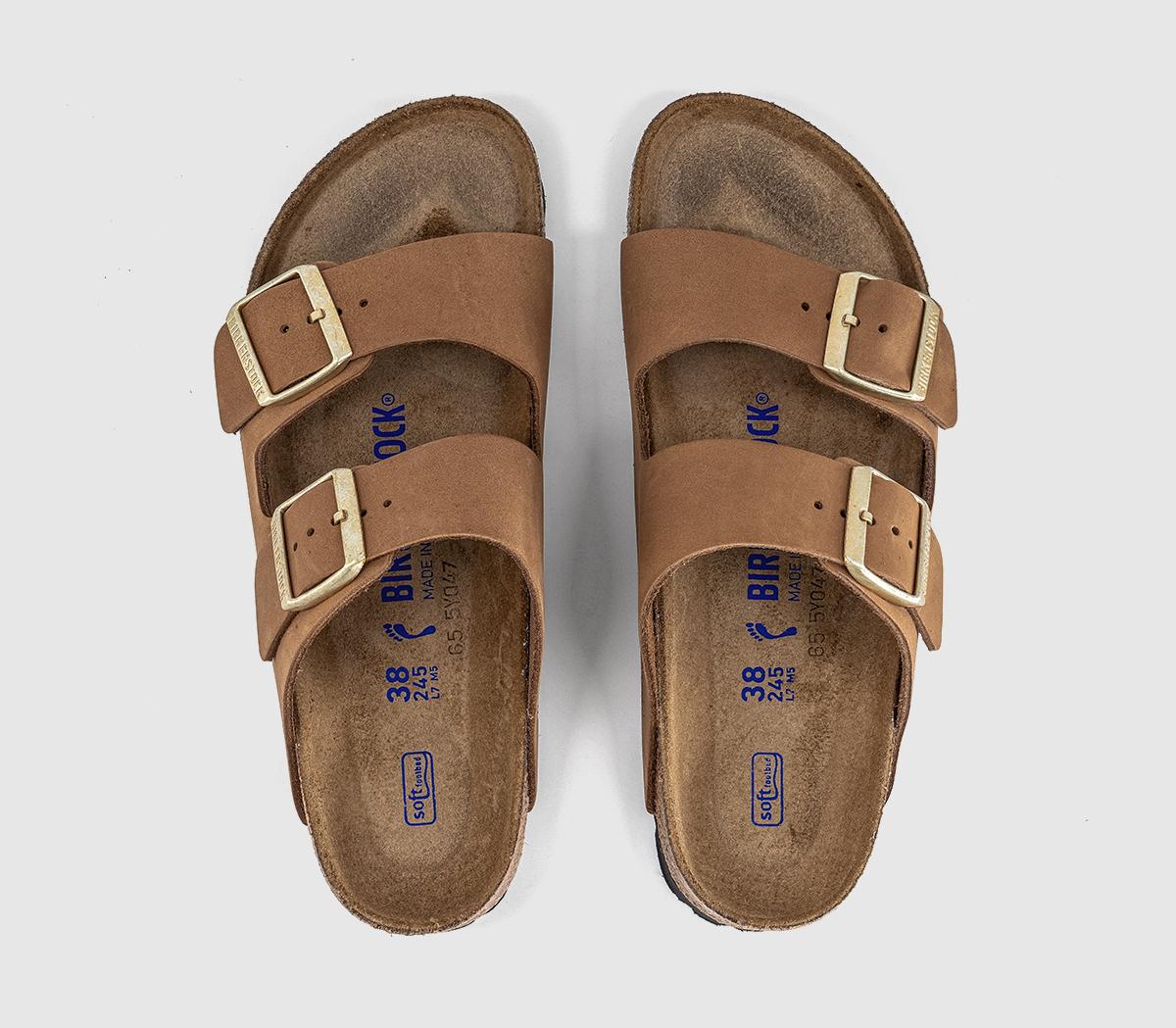 BIRKENSTOCKArizona Two Strap SandalsMink Nubuck Sgfb