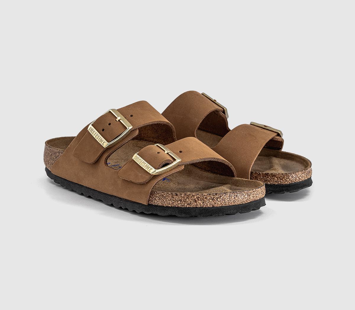 BIRKENSTOCKArizona Two Strap SandalsMink Nubuck Sgfb