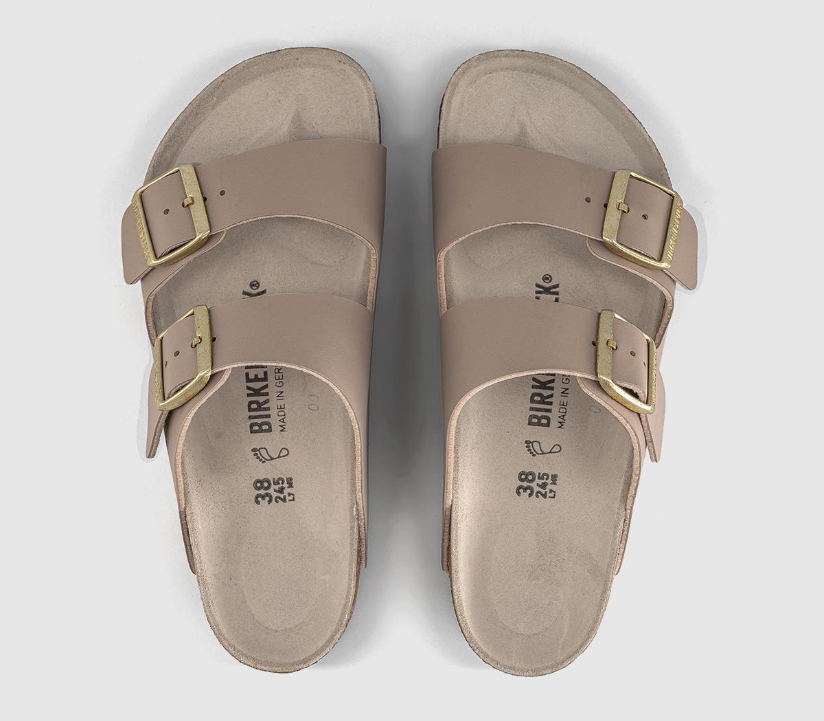 BIRKENSTOCKArizona Two Strap SandalsSandcastle Oyster Triples Birko R