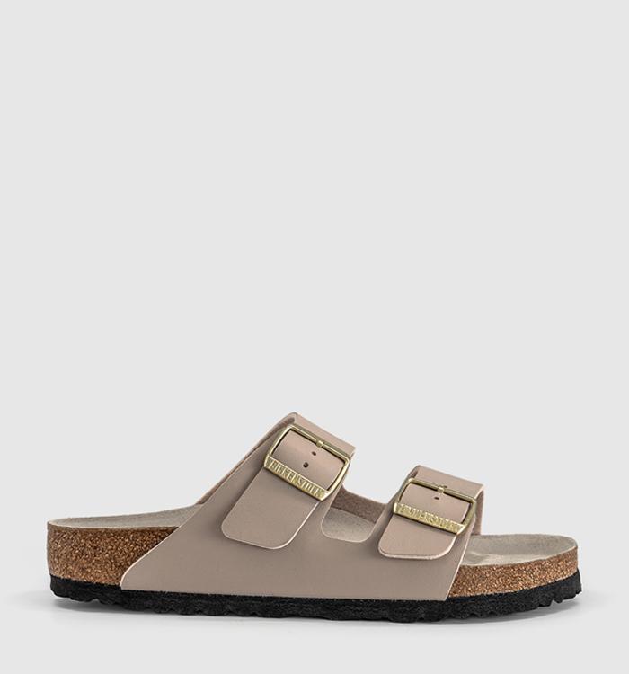 BIRKENSTOCK Arizona Two Strap Sandals Sandcastle Oyster Triples Birko R