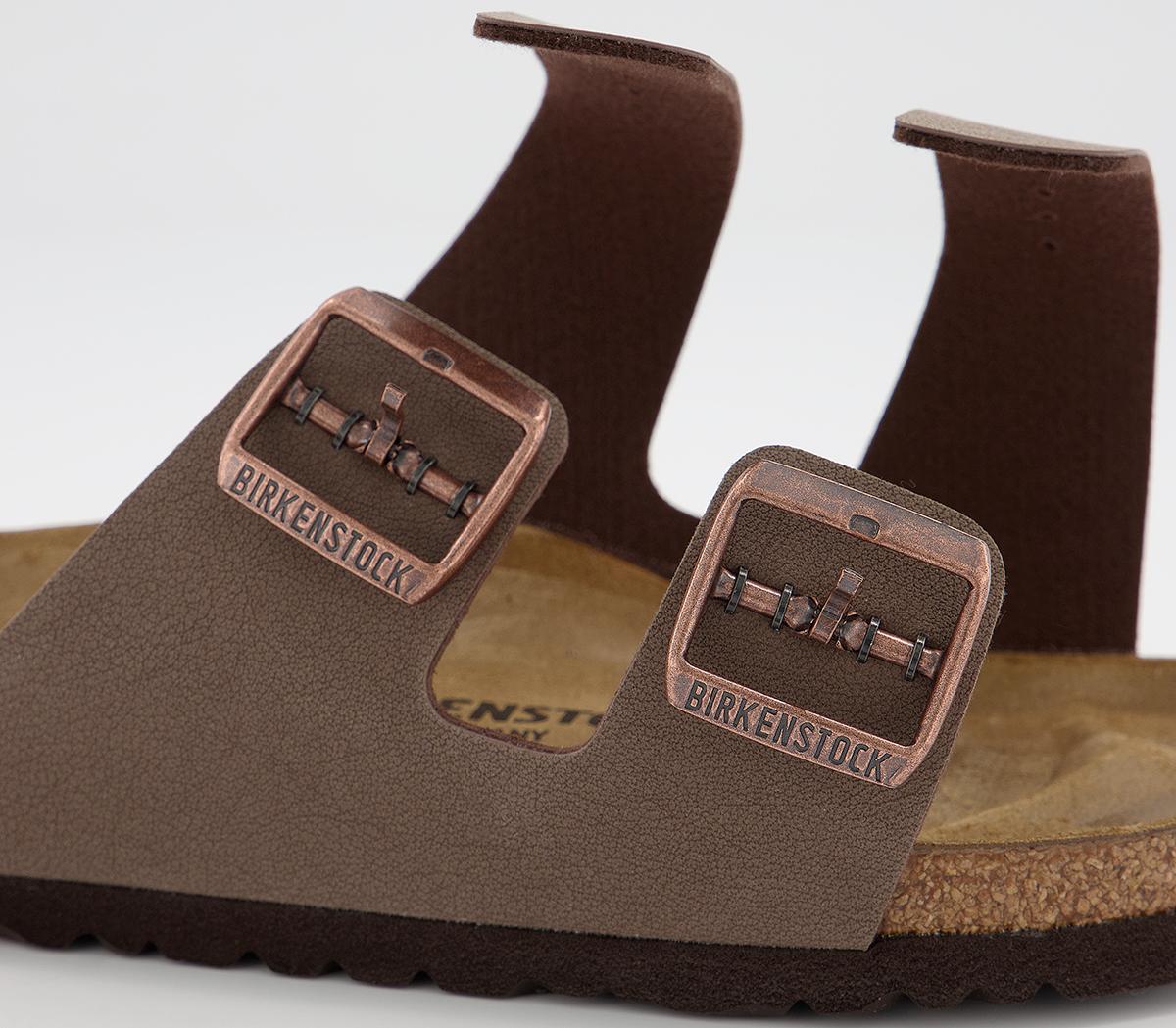 BIRKENSTOCKArizona Two Strap Sandals FMocha Birko Flor