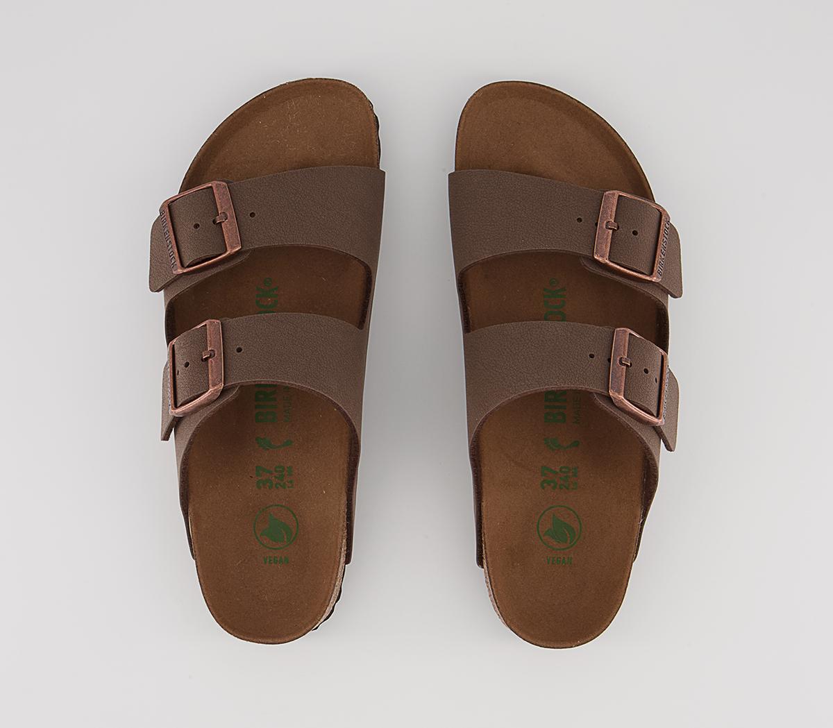 BIRKENSTOCK Arizona Two Strap Sandals BIRKENSTOCK Arizona Two Strap Sandals Earthy Vegan Mocca