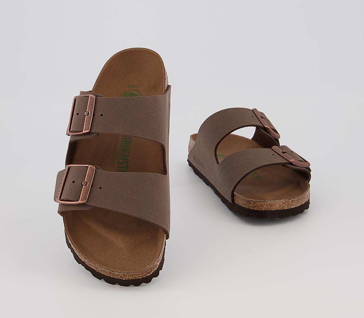 BIRKENSTOCK Arizona Two Strap Sandals BIRKENSTOCK Arizona Two Strap Sandals Earthy Vegan Mocca