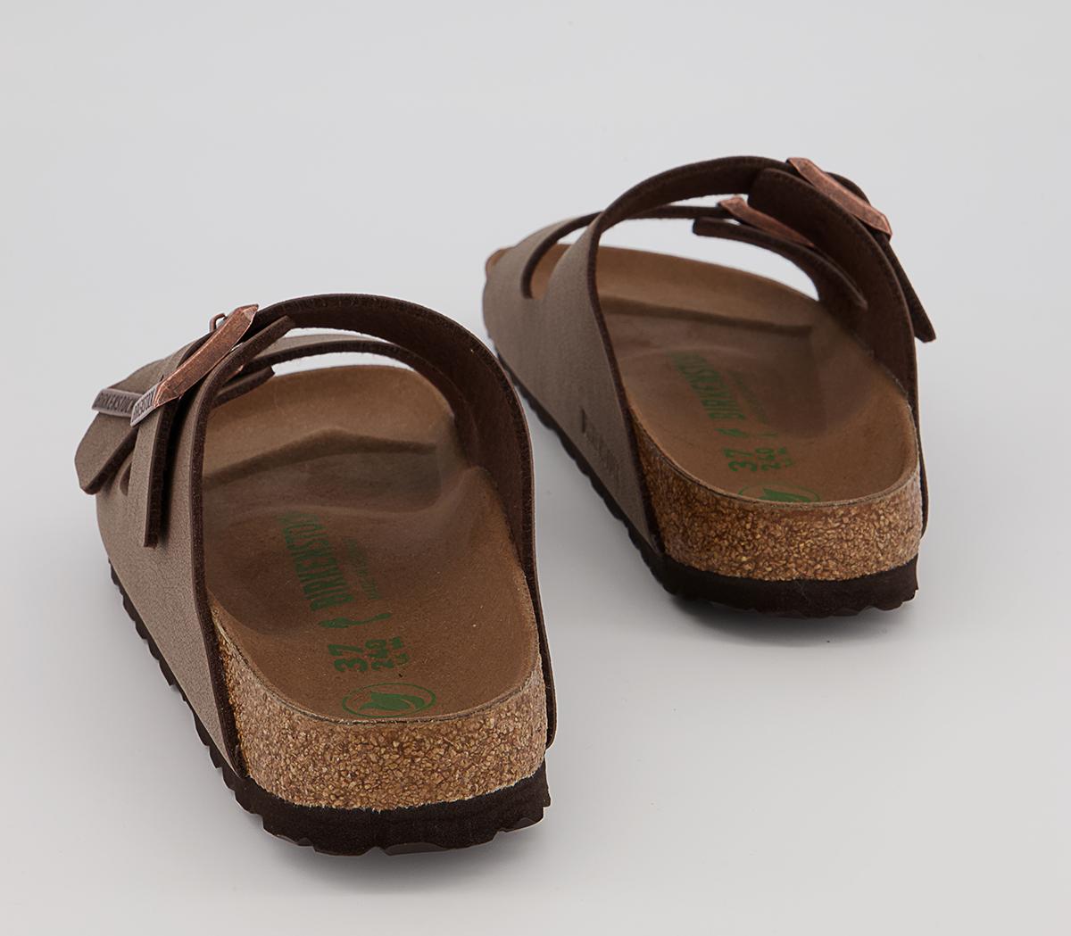 BIRKENSTOCK Arizona Two Strap Sandals BIRKENSTOCK Arizona Two Strap Sandals Earthy Vegan Mocca
