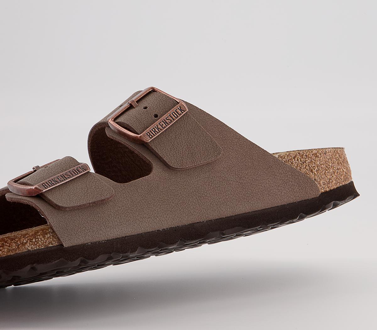 BIRKENSTOCK Arizona Two Strap Sandals BIRKENSTOCK Arizona Two Strap Sandals Earthy Vegan Mocca