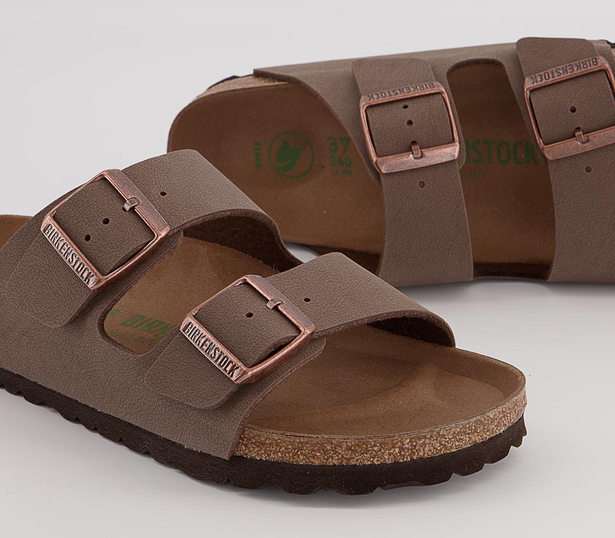 BIRKENSTOCK Arizona Two Strap Sandals BIRKENSTOCK Arizona Two Strap Sandals Earthy Vegan Mocca