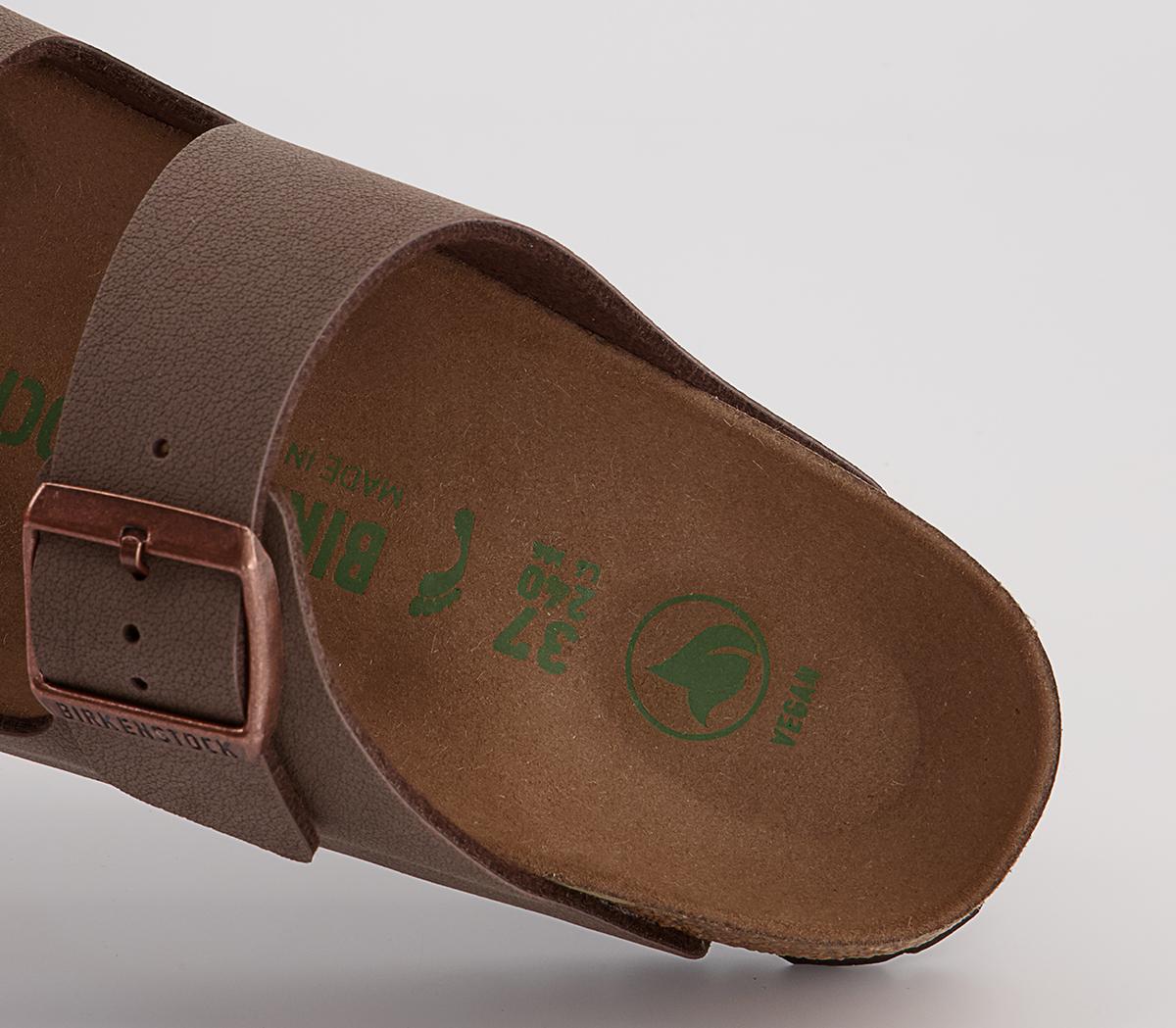 BIRKENSTOCK Arizona Two Strap Sandals BIRKENSTOCK Arizona Two Strap Sandals Earthy Vegan Mocca