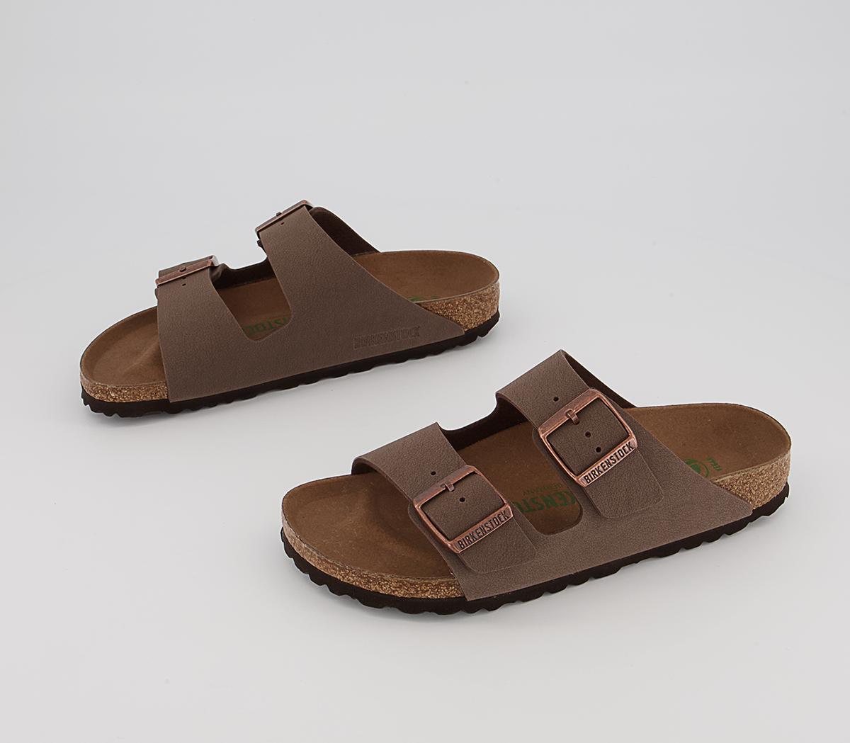 BIRKENSTOCK Arizona Two Strap Sandals BIRKENSTOCK Arizona Two Strap Sandals Earthy Vegan Mocca