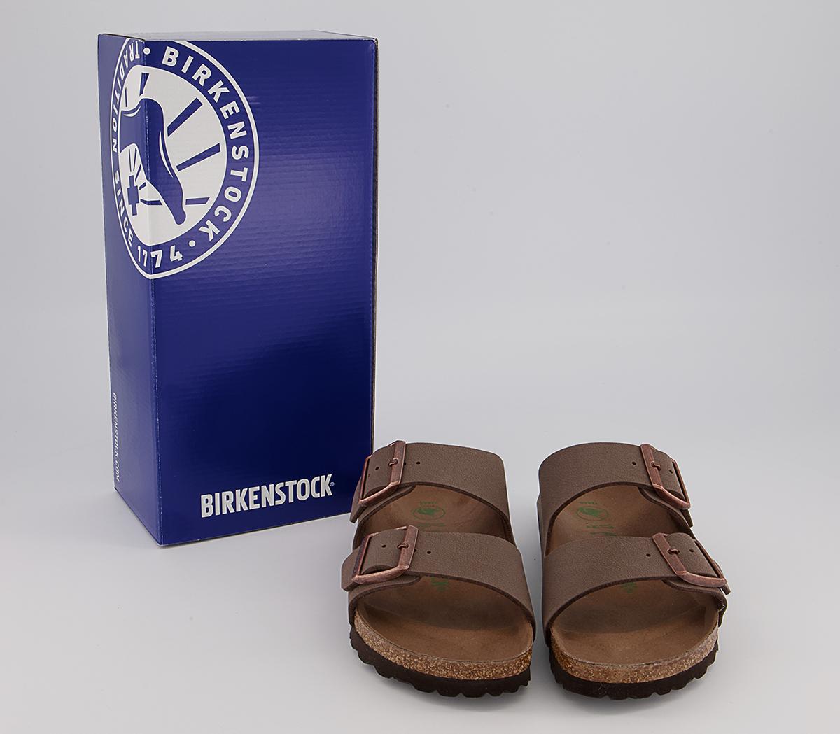 BIRKENSTOCK Arizona Two Strap Sandals BIRKENSTOCK Arizona Two Strap Sandals Earthy Vegan Mocca