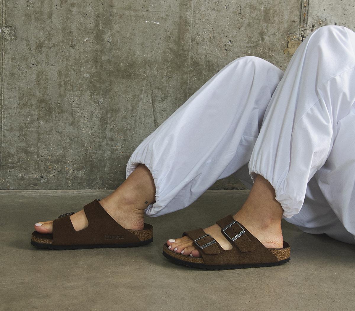 BIRKENSTOCKArizona Two Strap SandalsCarafe Suede Tfb