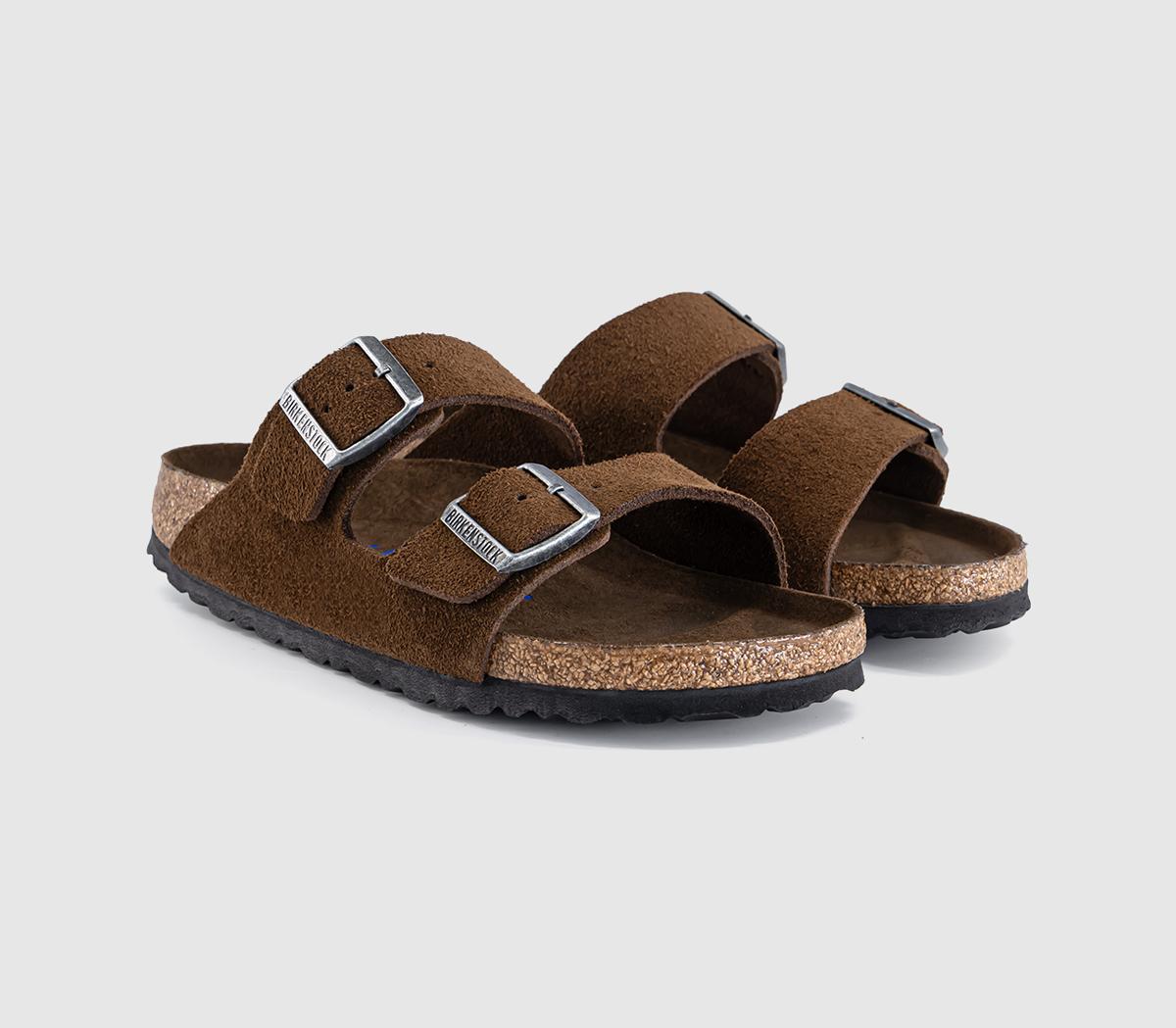 BIRKENSTOCKArizona Two Strap SandalsCarafe Suede Tfb