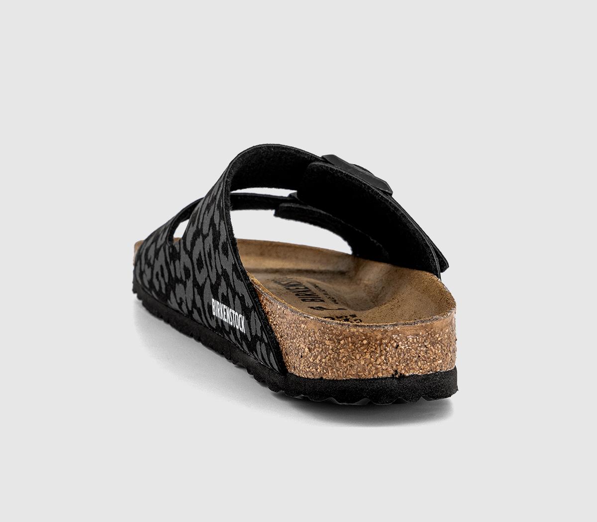 BIRKENSTOCKArizona Two Strap Sandals BIRKENSTOCKArizona Two Strap SandalsLeopard Black