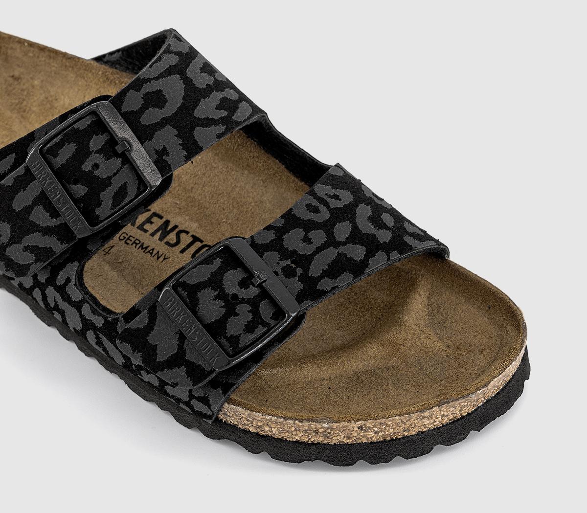 BIRKENSTOCKArizona Two Strap Sandals BIRKENSTOCKArizona Two Strap SandalsLeopard Black