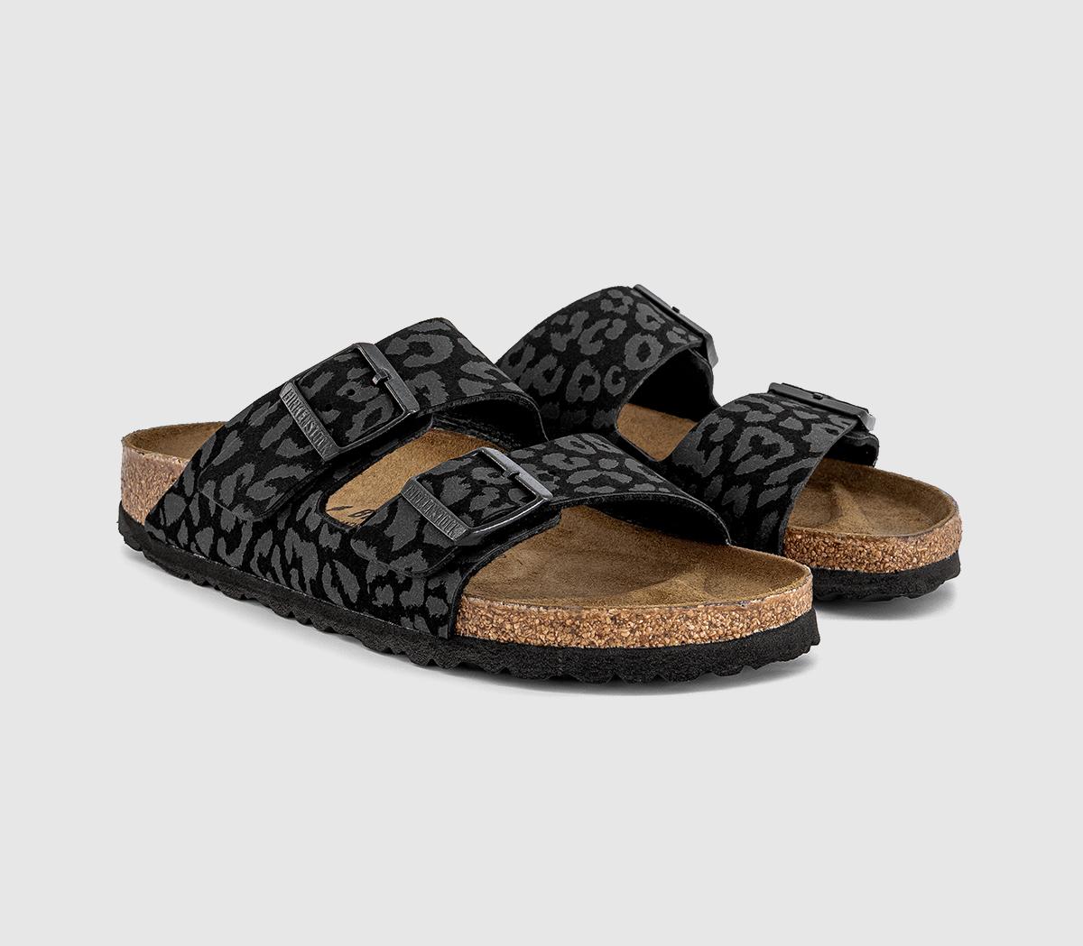 BIRKENSTOCKArizona Two Strap Sandals BIRKENSTOCKArizona Two Strap SandalsLeopard Black