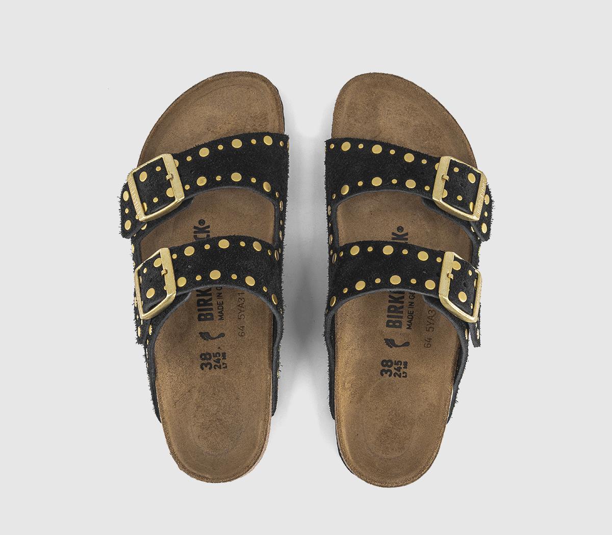 BIRKENSTOCKArizona Two Strap SandalsBlack Rivet