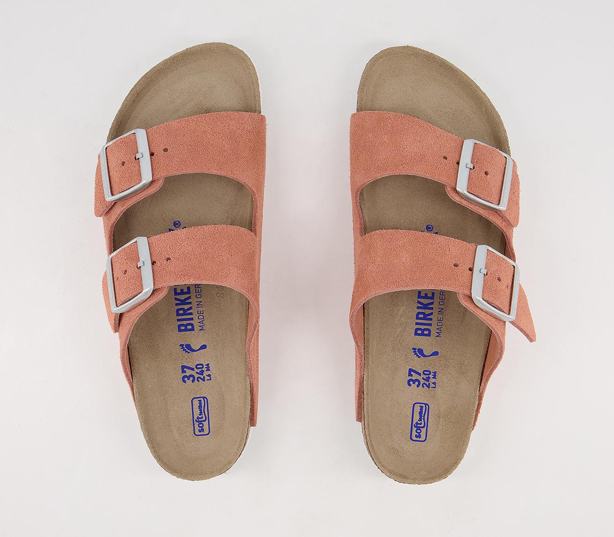 BIRKENSTOCK Arizona Two Strap Sandals BIRKENSTOCK Arizona Two Strap Sandals Coral Peach