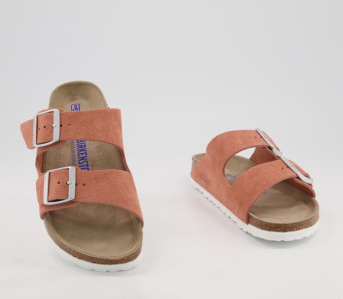 BIRKENSTOCK Arizona Two Strap Sandals BIRKENSTOCK Arizona Two Strap Sandals Coral Peach