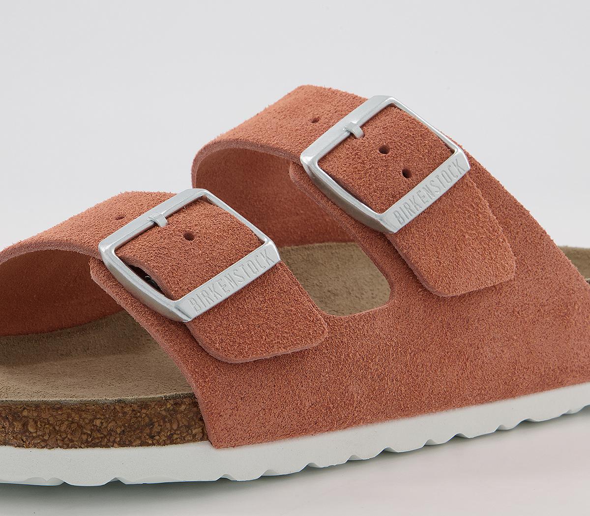 BIRKENSTOCK Arizona Two Strap Sandals BIRKENSTOCK Arizona Two Strap Sandals Coral Peach