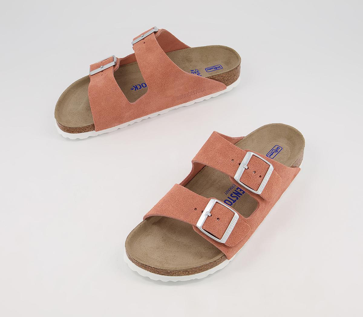 BIRKENSTOCK Arizona Two Strap Sandals BIRKENSTOCK Arizona Two Strap Sandals Coral Peach