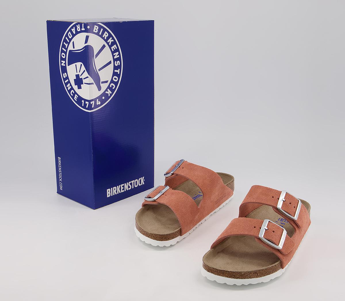 BIRKENSTOCK Arizona Two Strap Sandals BIRKENSTOCK Arizona Two Strap Sandals Coral Peach