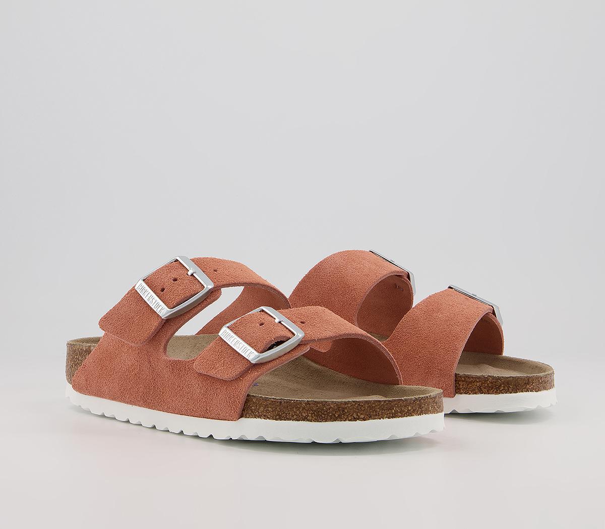 BIRKENSTOCK Arizona Two Strap Sandals BIRKENSTOCK Arizona Two Strap Sandals Coral Peach