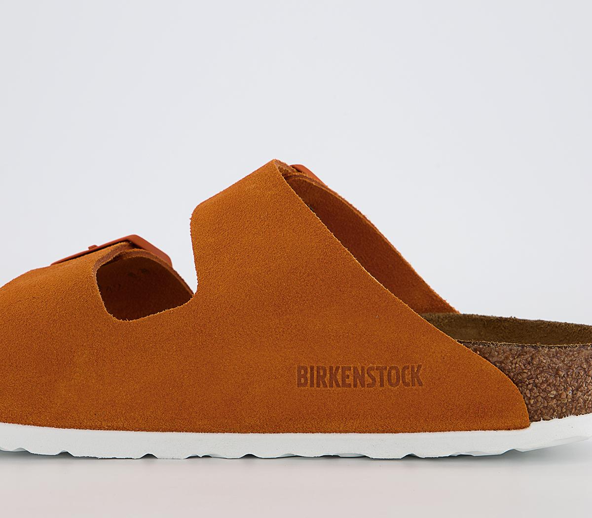 BIRKENSTOCK Arizona Two Strap Sandals BIRKENSTOCK Arizona Two Strap Sandals Russet Orange Suede