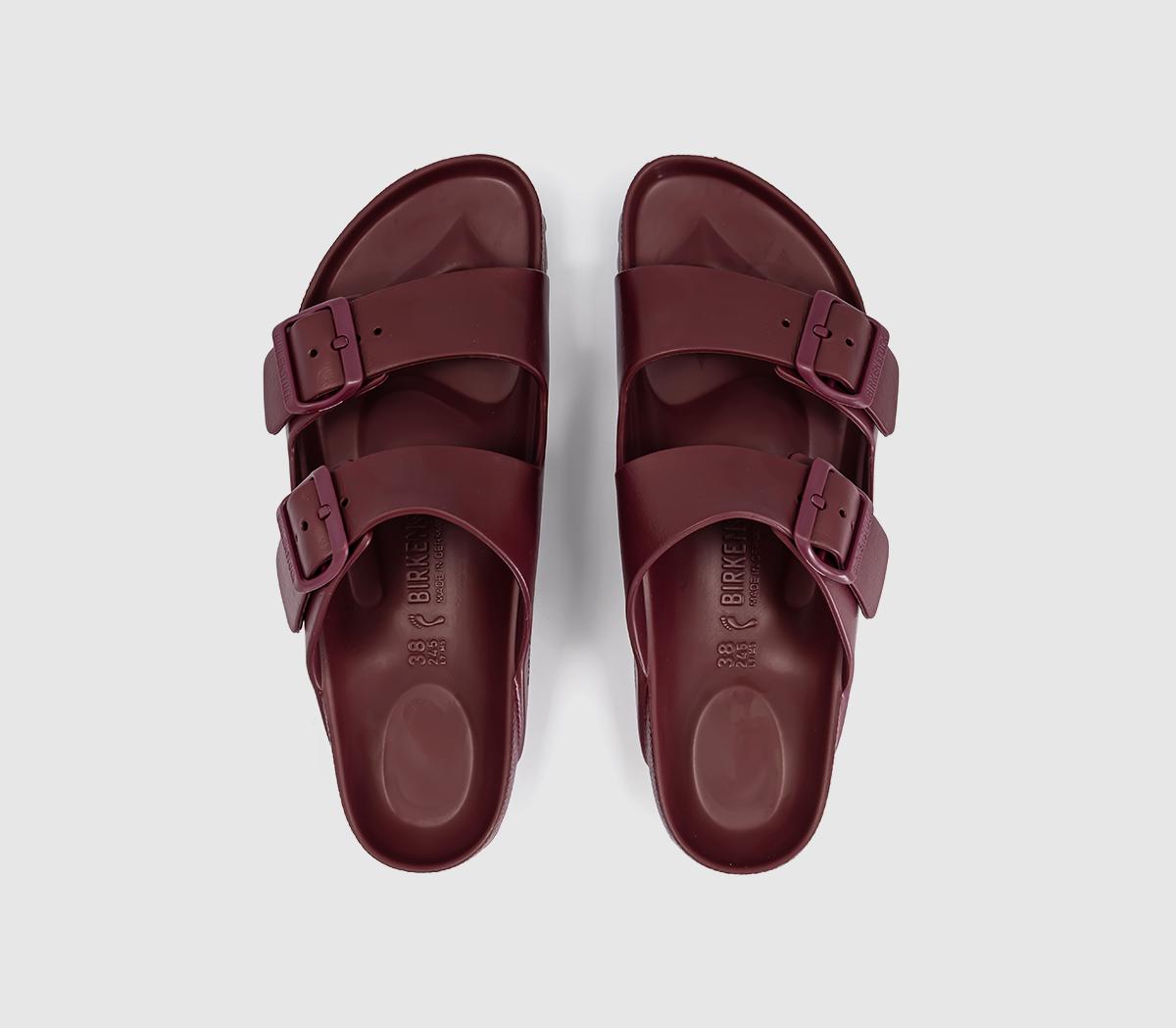 BIRKENSTOCK Arizona Two Strap Sandals Zinfandel Eva - Women's Sandals