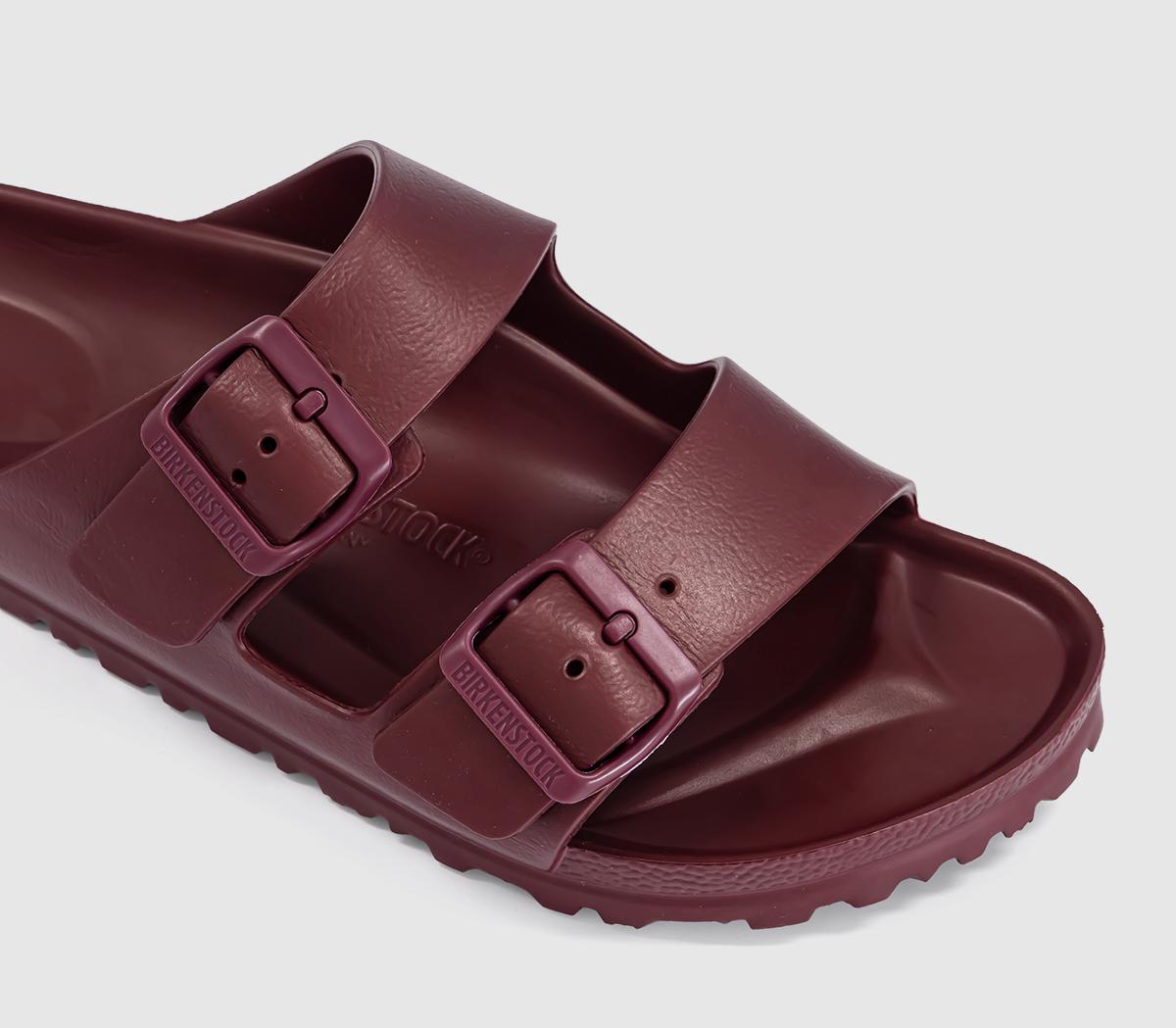 BIRKENSTOCK Arizona Two Strap Sandals Zinfandel Eva - Women's Sandals