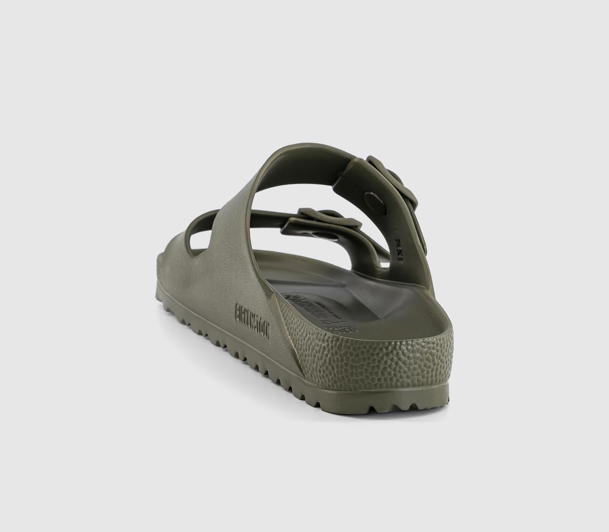 BIRKENSTOCK Arizona Two Strap Sandals BIRKENSTOCK Arizona Two Strap Sandals Dark Khaki Eva