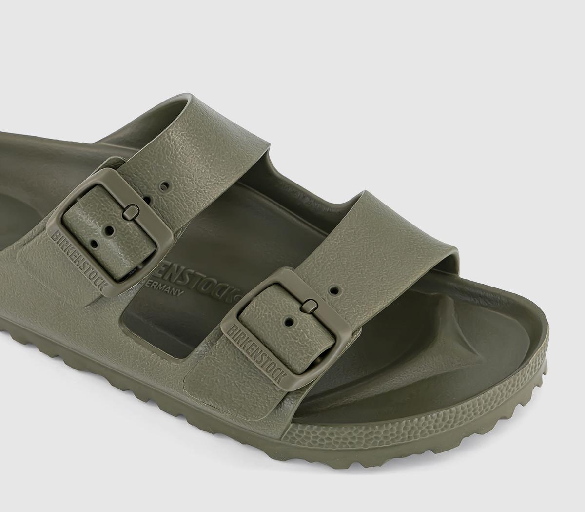 BIRKENSTOCK Arizona Two Strap Sandals BIRKENSTOCK Arizona Two Strap Sandals Dark Khaki Eva