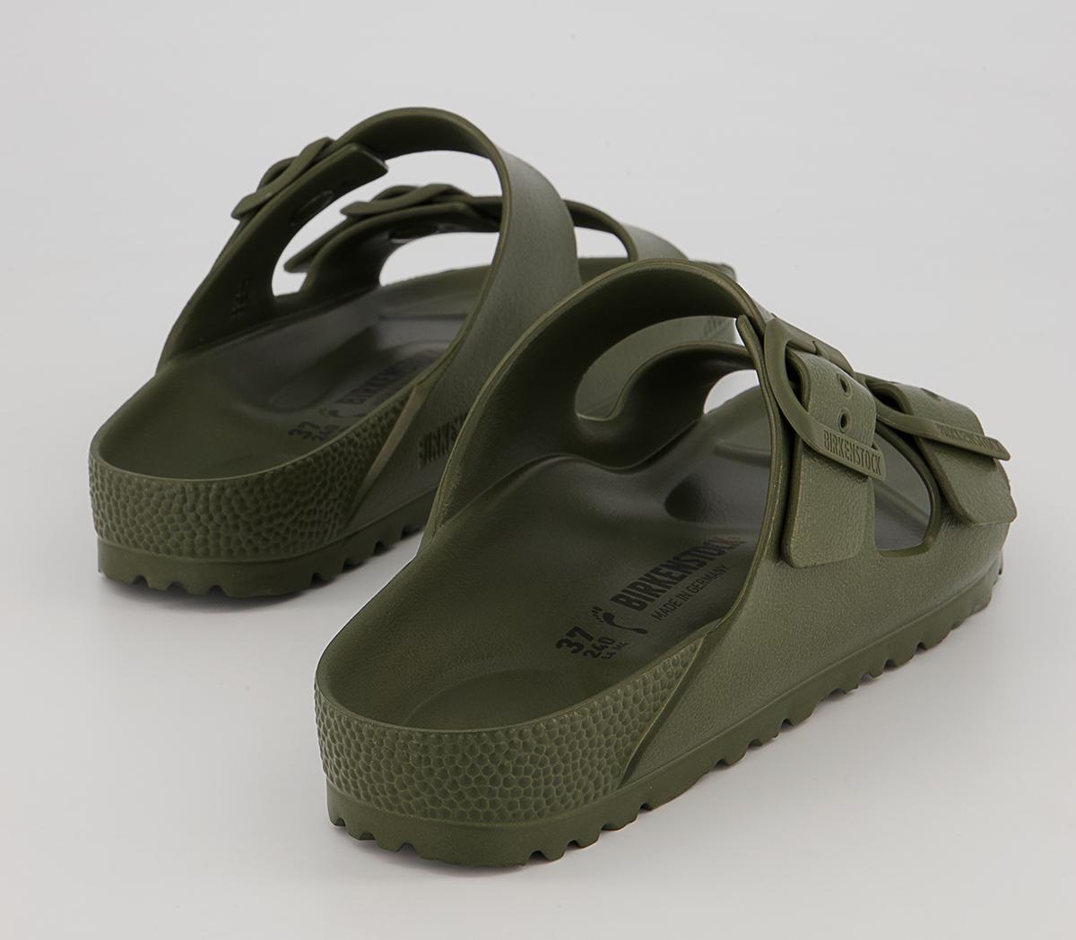 BIRKENSTOCK Arizona Two Strap Sandals BIRKENSTOCK Arizona Two Strap Sandals Dark Khaki Eva