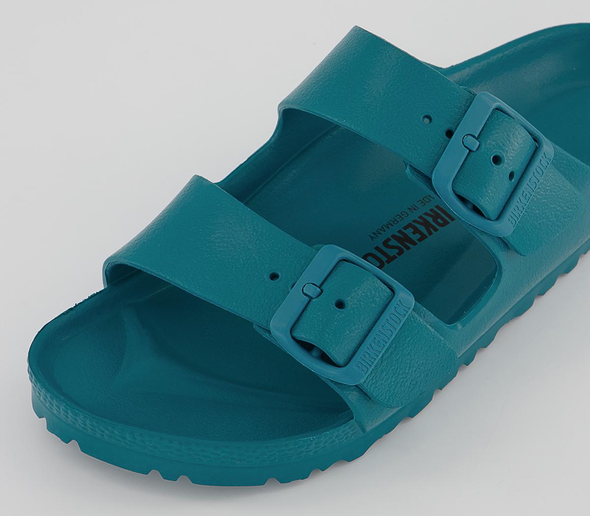 BIRKENSTOCK Arizona Two Strap Sandals BIRKENSTOCK Arizona Two Strap Sandals Lake Green Eva
