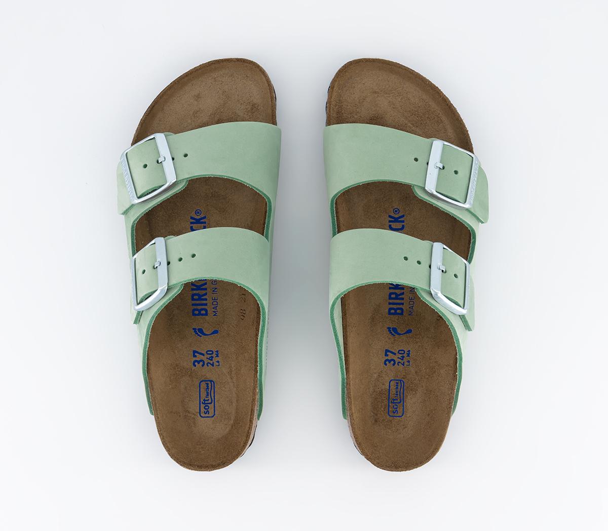 BIRKENSTOCKArizona Two Strap Sandals Matcha Nubuck
