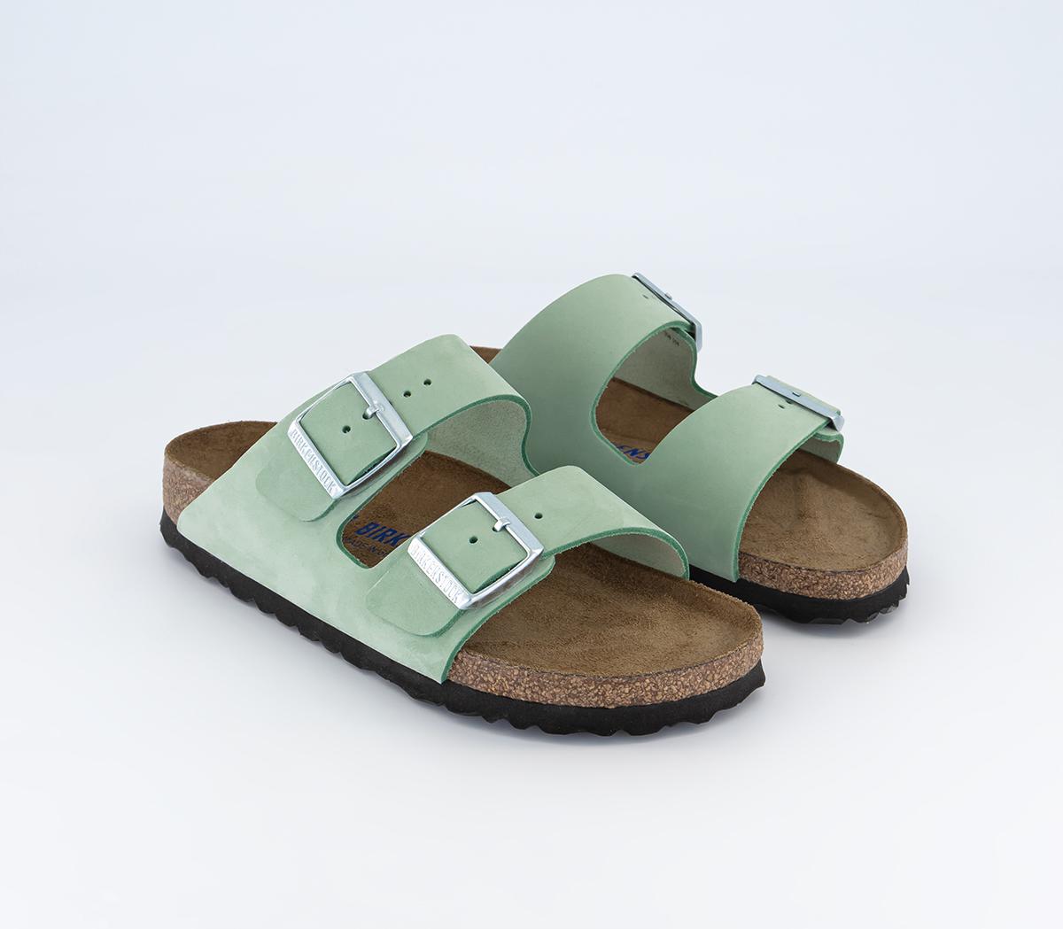 BIRKENSTOCKArizona Two Strap Sandals Matcha Nubuck