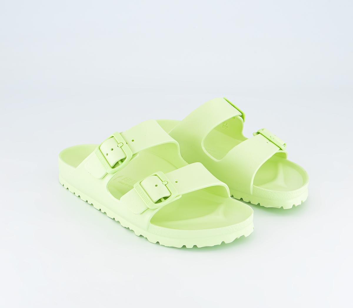 BIRKENSTOCKArizona Two Strap Sandals BIRKENSTOCKArizona Two Strap Sandals Lime Eva
