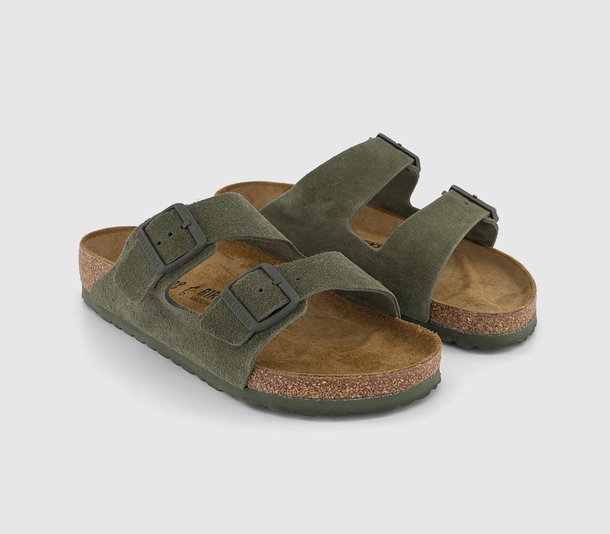 BIRKENSTOCK Arizona Two Strap Sandals Vl Thyme Women’s Sandals