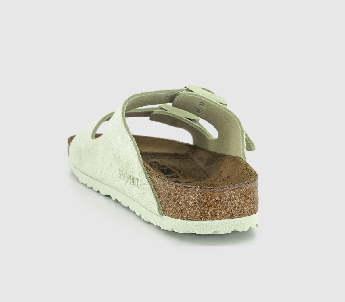 BIRKENSTOCKArizona Two Strap Sandals BIRKENSTOCKArizona Two Strap SandalsFaded Lime Suede