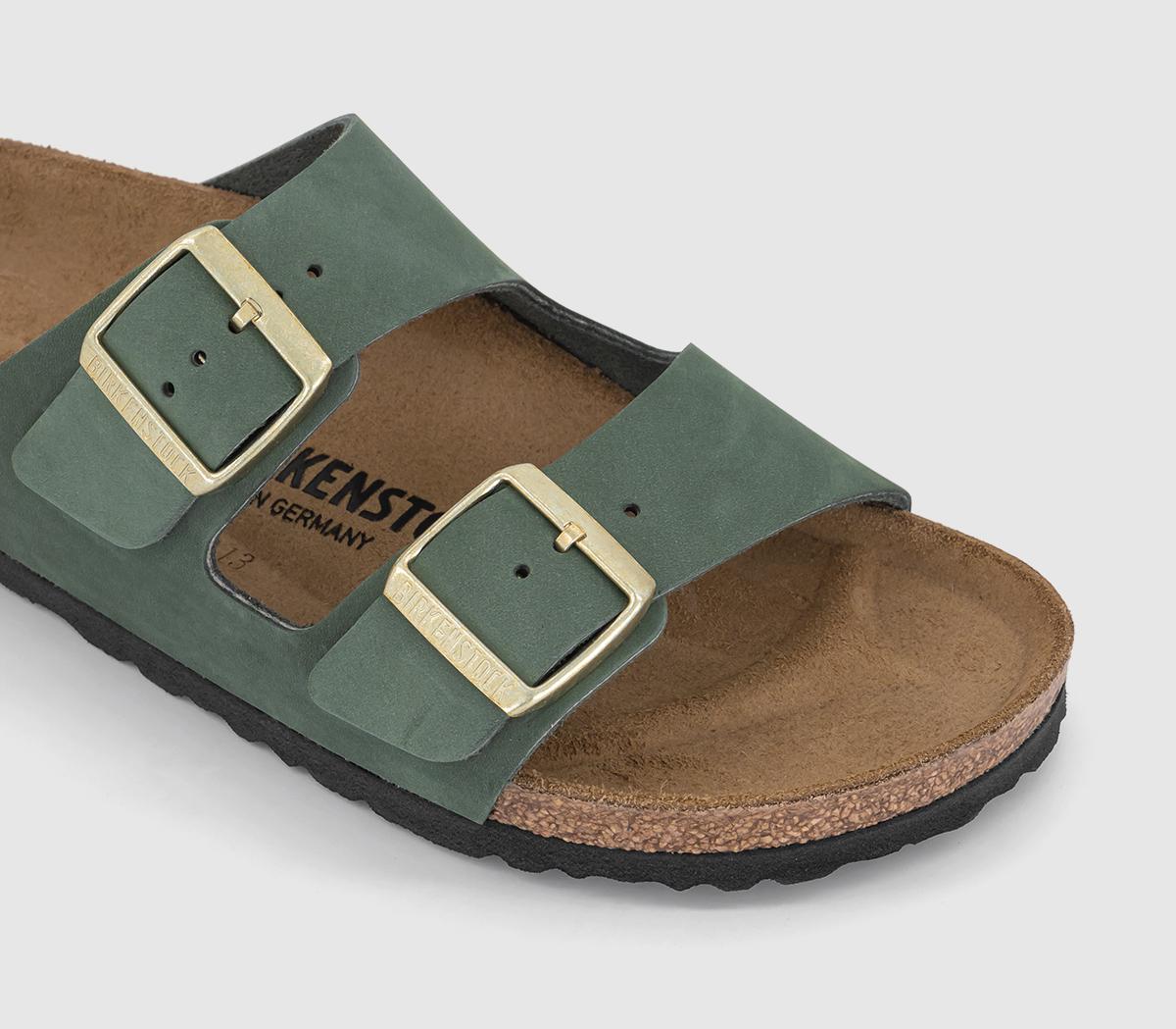 BIRKENSTOCKArizona Two Strap Sandals BIRKENSTOCKArizona Two Strap SandalsThyme Nubuck